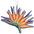 Bird Of Paradise Flower You Are 2023 Christmas Ornaments