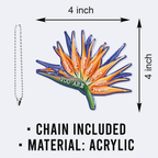 Bird Of Paradise Flower You Are 2023 Christmas Ornaments