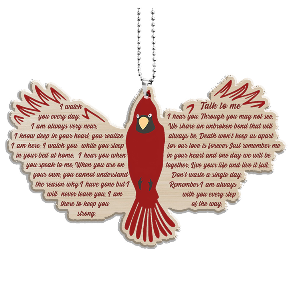 Cardinal I Never Left You 2023 Christmas Ornaments