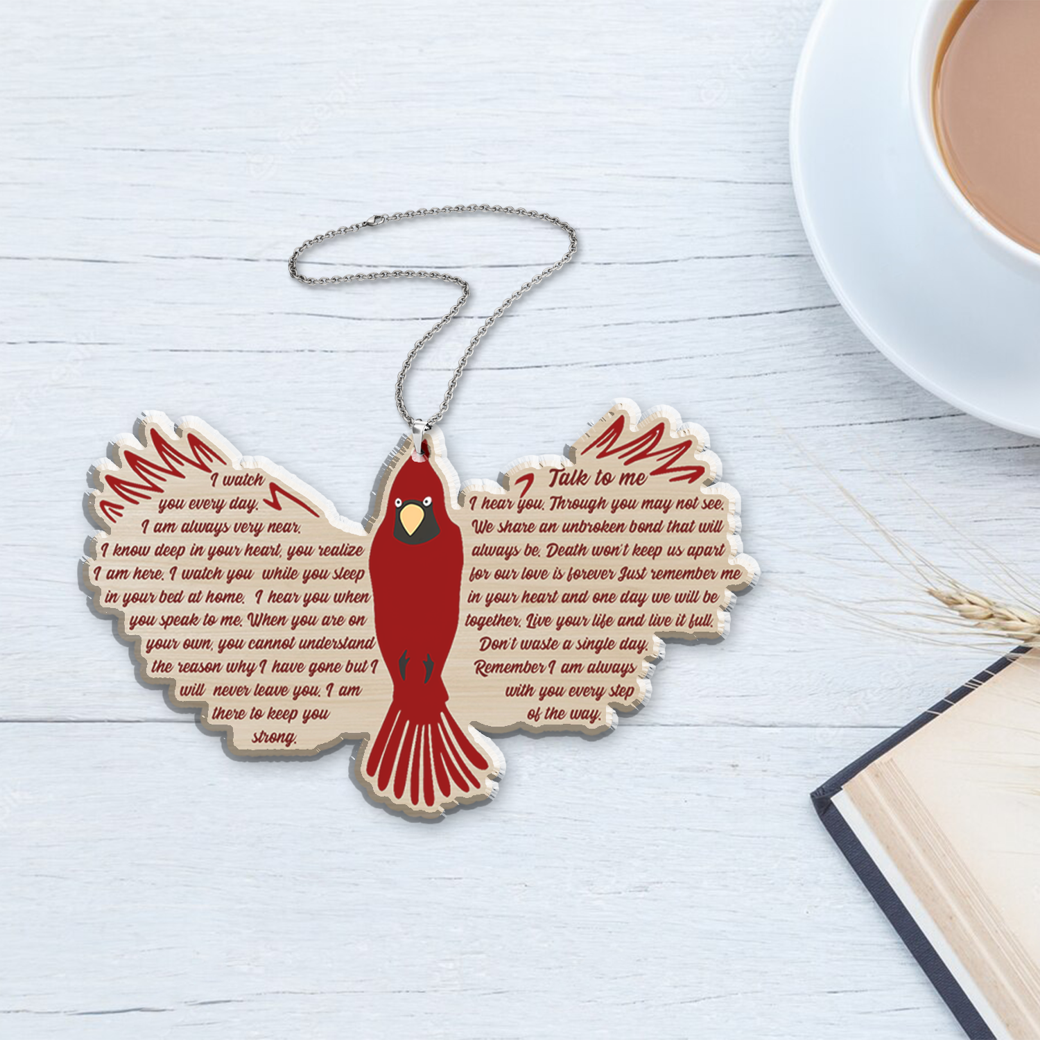 Cardinal I Never Left You 2023 Christmas Ornaments