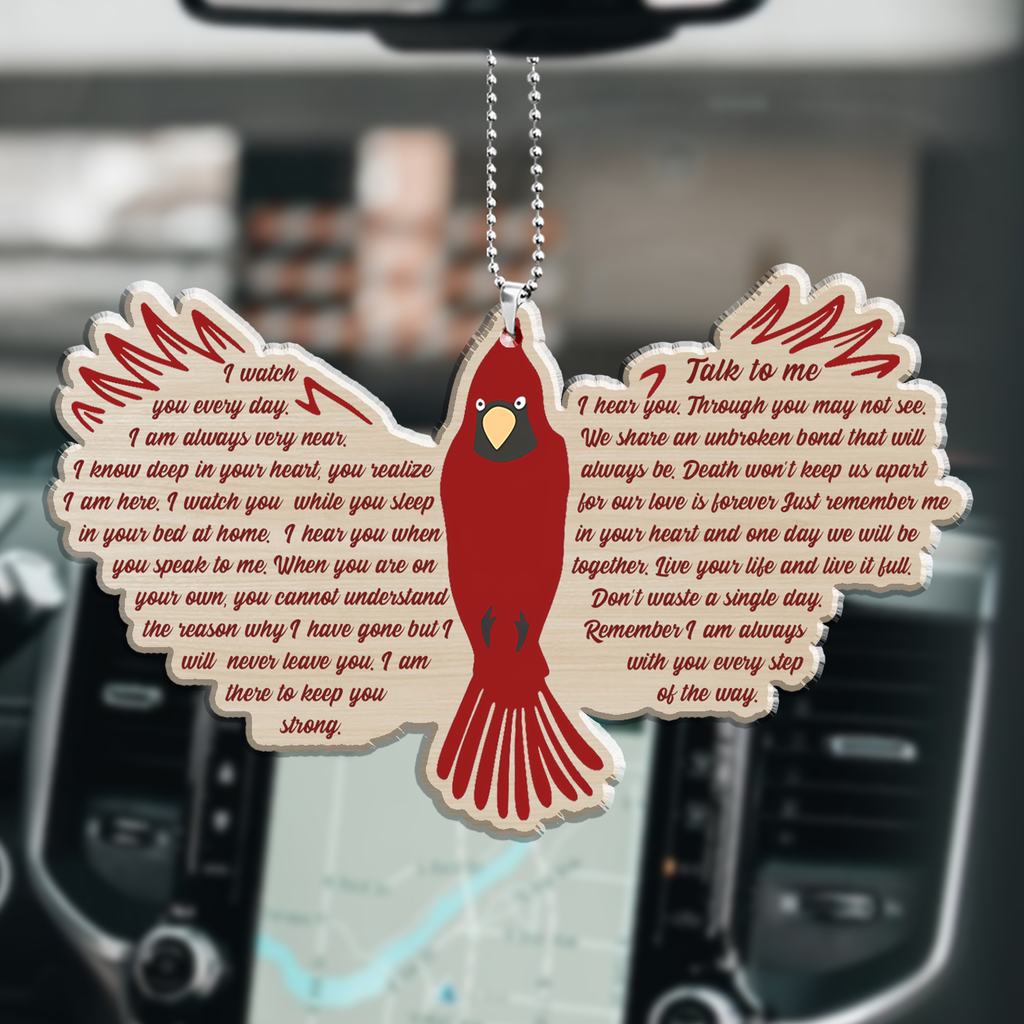 Cardinal I Never Left You 2023 Christmas Ornaments