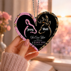 Personalized Deer Heart Doe Buck In Case You Need A Little Reminder Ornament, Custom for Gift For Couples, Husband, Wife, Anniversary Gifts