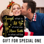 Dandelion Butterflies Have Faith Christian Ornament Gift Christmas Ornament Car Hanging