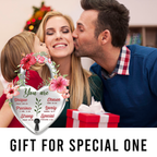 Flower Hibiscus Lock You Are 2023 Christmas Ornaments