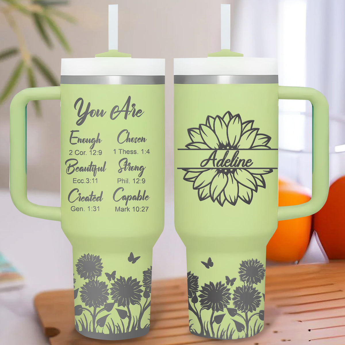 Custom You Are 40oz Personalized Tumbler Travel Cup - Birthday, Christmas Gifts for Women - Inspiration Gifts