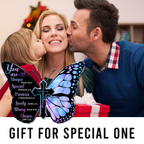 Hologram Black Butterfly You Are 2023 Christmas Ornaments