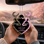 Personalized Name Buck And Doe You're My Everything Ornament - Ideal Gifts for Couples, for Husband & Wife