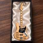 3D Raised God Says You Are Bass Guitar Ornament, Christian Faith Gift for Music Lovers