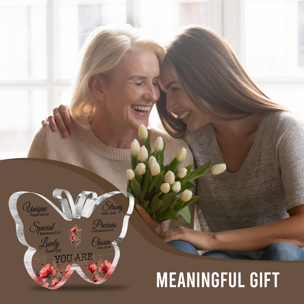 You Are Butterfly Acrylic Plaque Christian Gifts