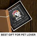 Custom Dog Photo Faithful Friend And Companion Custom Dog Memorial Stone, Pet Memorial Gifts - Personalized Custom Memorial Tombstone