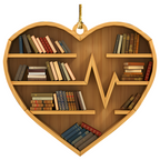 Bookshelf Just A Girl Who Loves Books 2 Sides Book Lovers Girl Custom Wooden Ornament