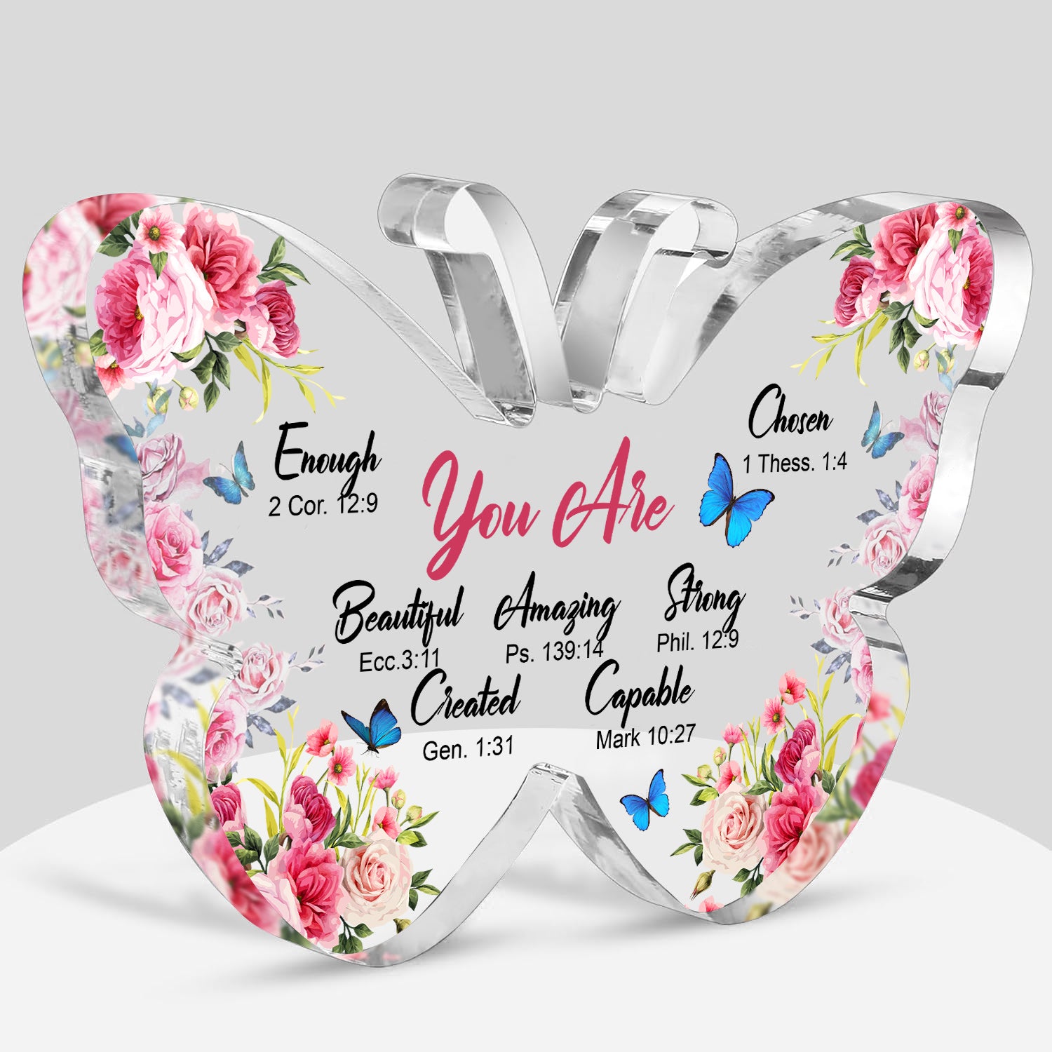 You Are Inspirational Quotes Christian Gift Religious Gift Acrylic Plaque