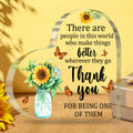 Thank You Gifts for Women Men Boss Colleague Friends Teacher Inspirational Gift Appreciation Gift Acrylic Plaque