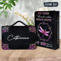 Mandala Dragonfly Way Maker Christian Personalized Bible Cover