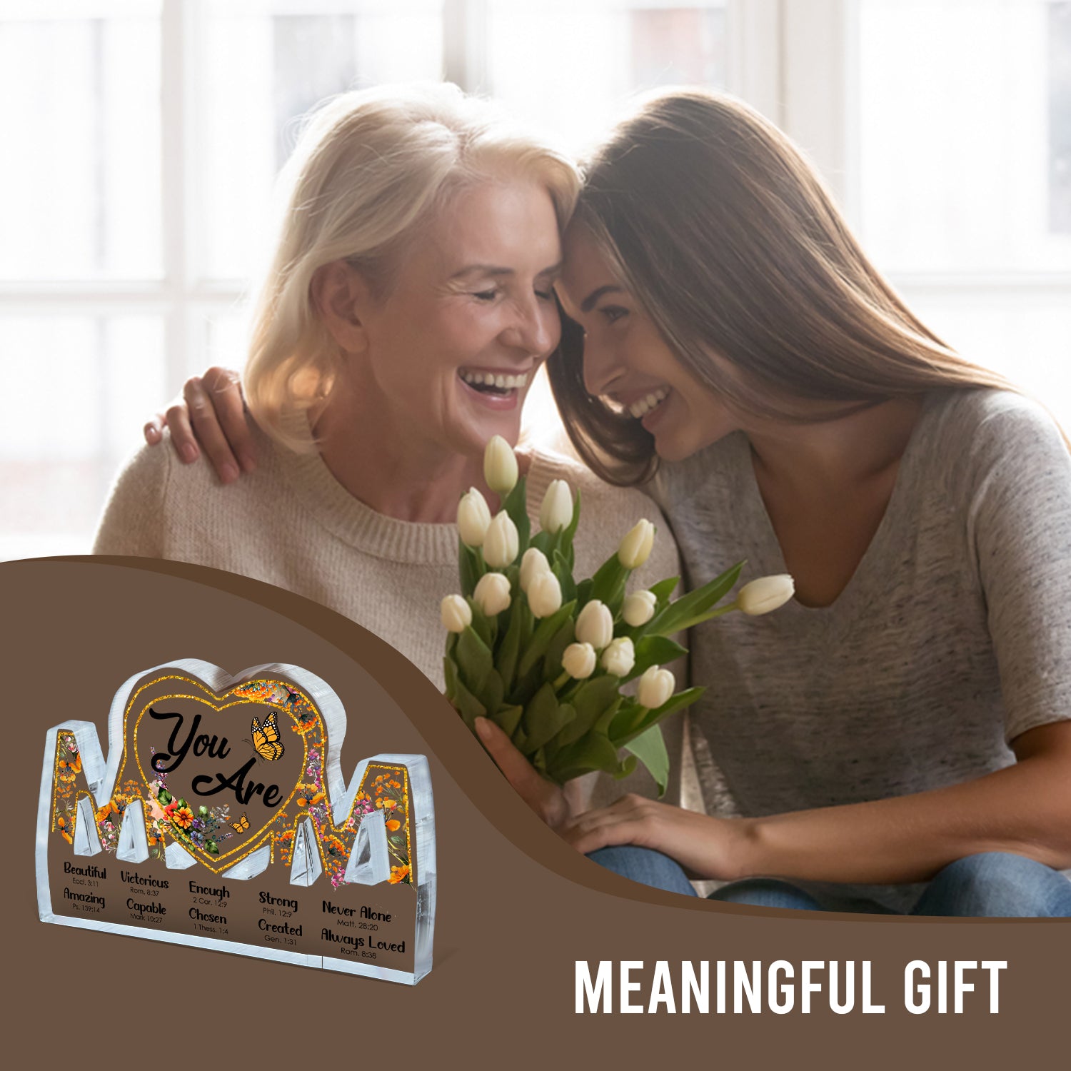 You Are Acrylic Plaque Mothers Day Thanksgiving Birthday Gifts for Mom
