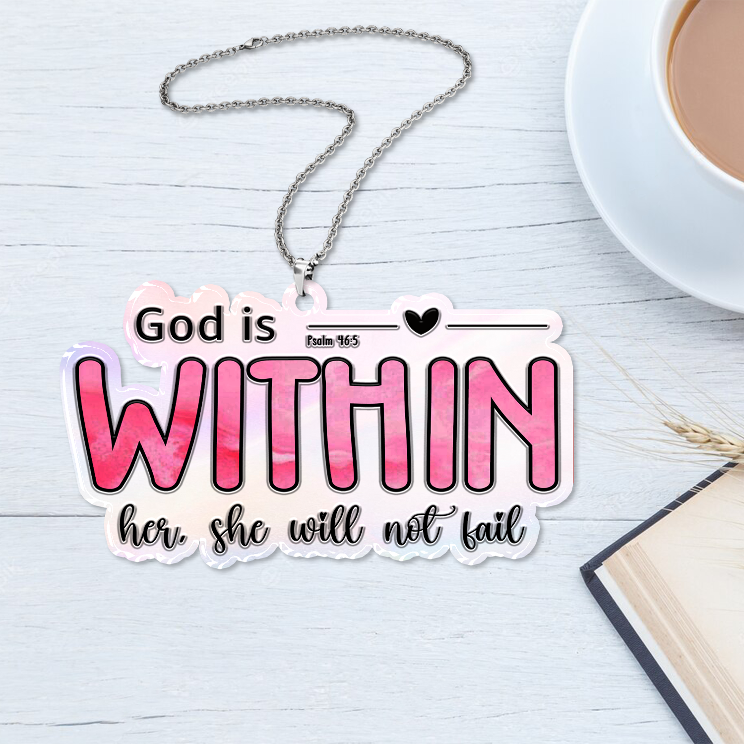God Is Within Her Christian Gifts For Women, Birthday Gifts For Women, Ornament Gift