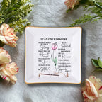 I Can Only Imagine Inspirational Quotes Christian Gift Religious Gift Ceramic Ring Dish