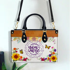 You Are Inspirational Quotes Christian Gift Religious Gift Leather Handbag