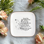 Every Second He Loves You Ceramic Ring Dish Jewelry Dish Birthday Gifts Inspirational Gifts For Women Men