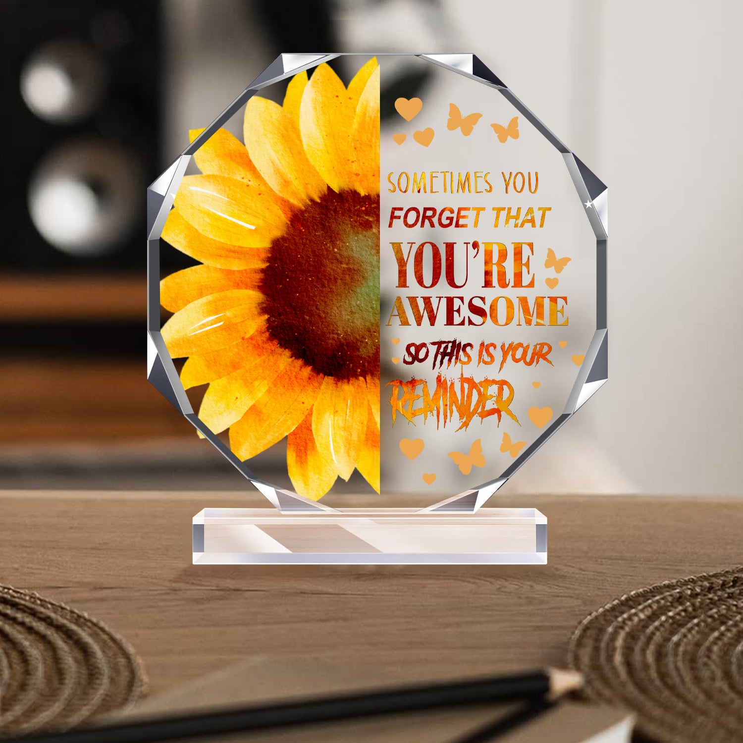 You Are Awesome Acrylic Plaque Birthday Gift For Women Her Inspirational Gifts Mother's Day Gift