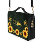Sunflower God Says You Are Christian Personalized Bible Cover