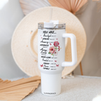 Floral Hibiscus You Are Bible Verse Inspirational Gifts for Women Friends