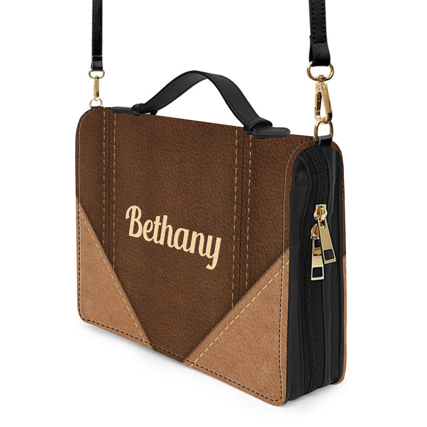 Leather Way Maker Christian Personalized Bible Cover