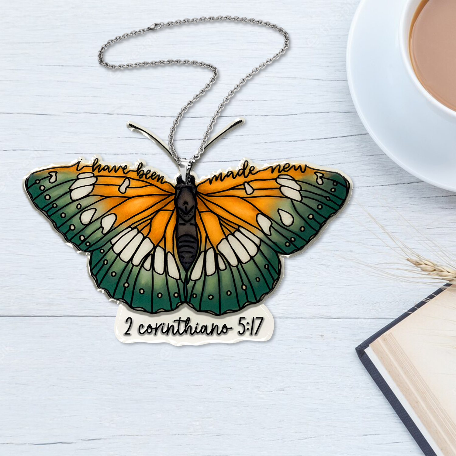 Butterfly I Have Been Made New Christian Gifts For Women, Birthday Gifts For Women, Ornament Gift, Christmas Ornament Car Hanging
