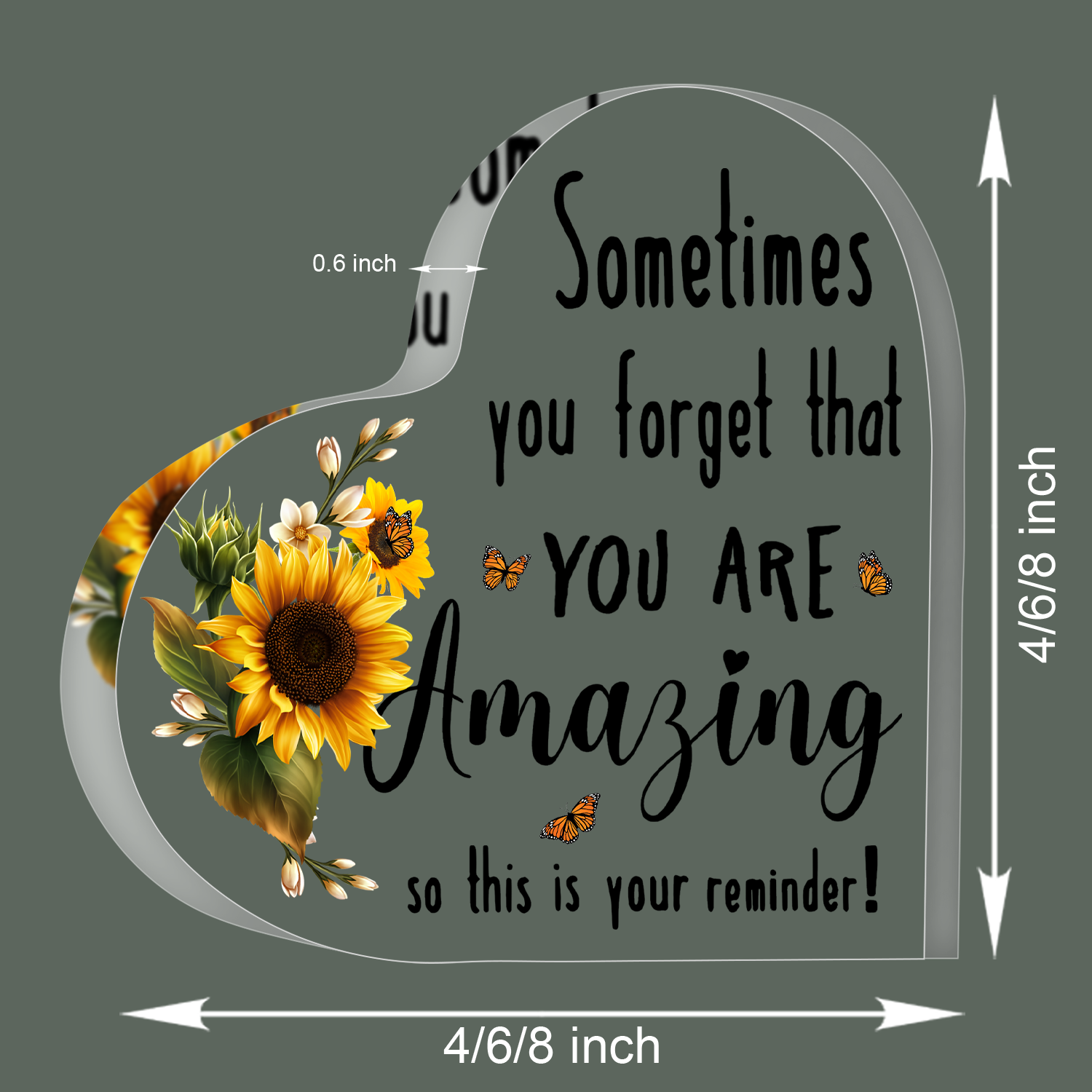 You're Awesome Acrylic Plaque Christian Gifts
