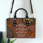 God Loves You Leather Handbag Christian Gifts Bible Verses Religious Gifts