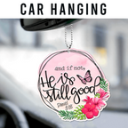 Hibiscus Flower He Is Good Christian Gifts For Women, Birthday Gifts For Women, Ornament Gift
