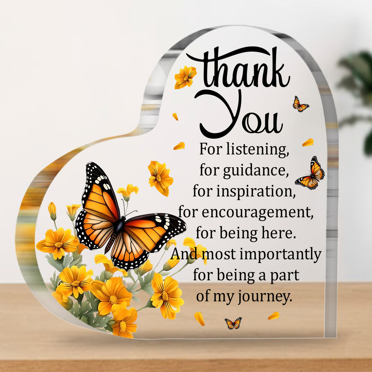 Appreciation Gifts for Women, Thank You Gifts for Women Grateful Gifts Acrylic Heart