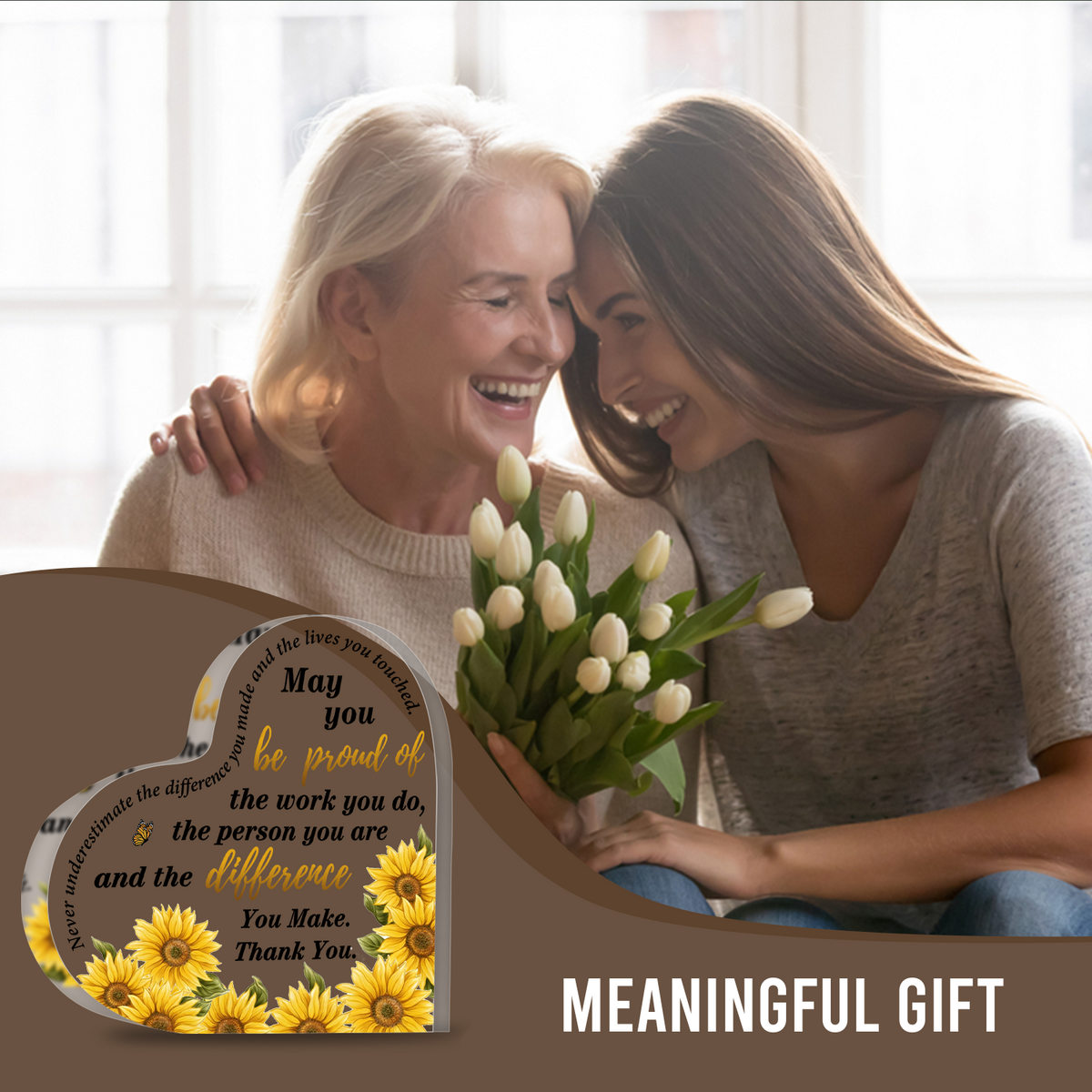 Thank You Acrylic Plaque Christian Gifts
