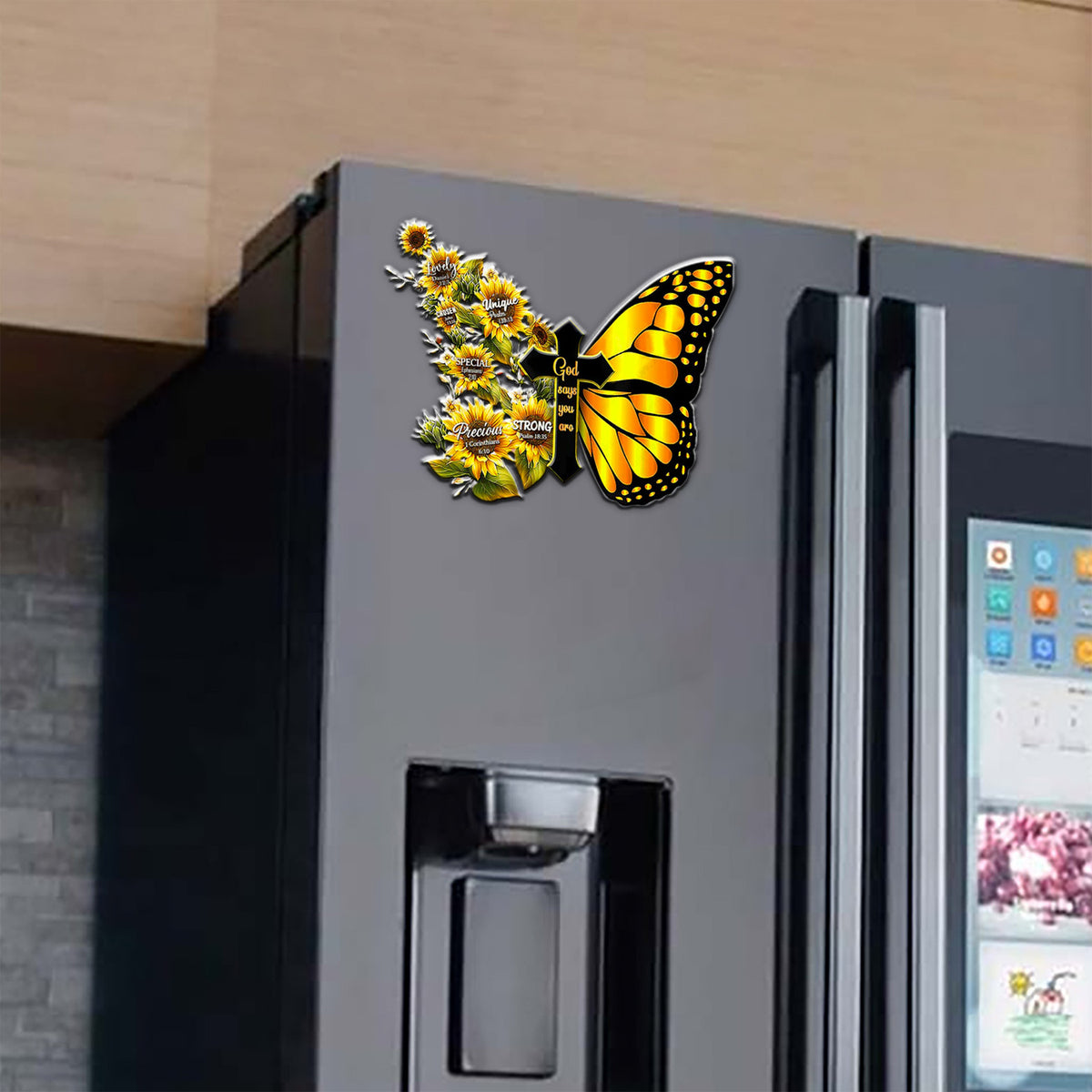 Butterfly You Are Inspirational Gifts Christian Gifts For Women Refrigerator Magnet Home Decor Magnet