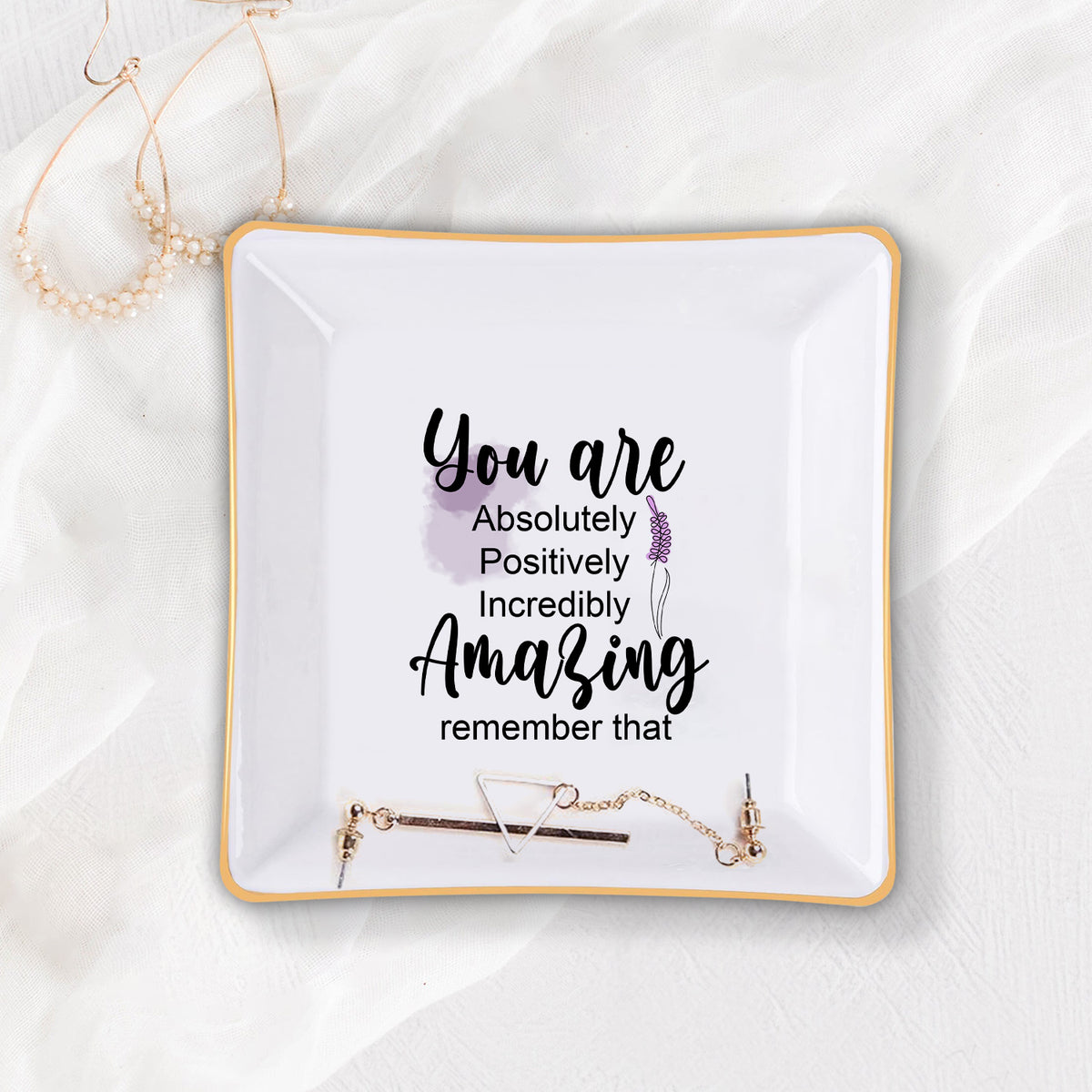 You Are Amazing Remember That Christian Gifts Inspirational Religious Gifts Ceramic Ring Dish
