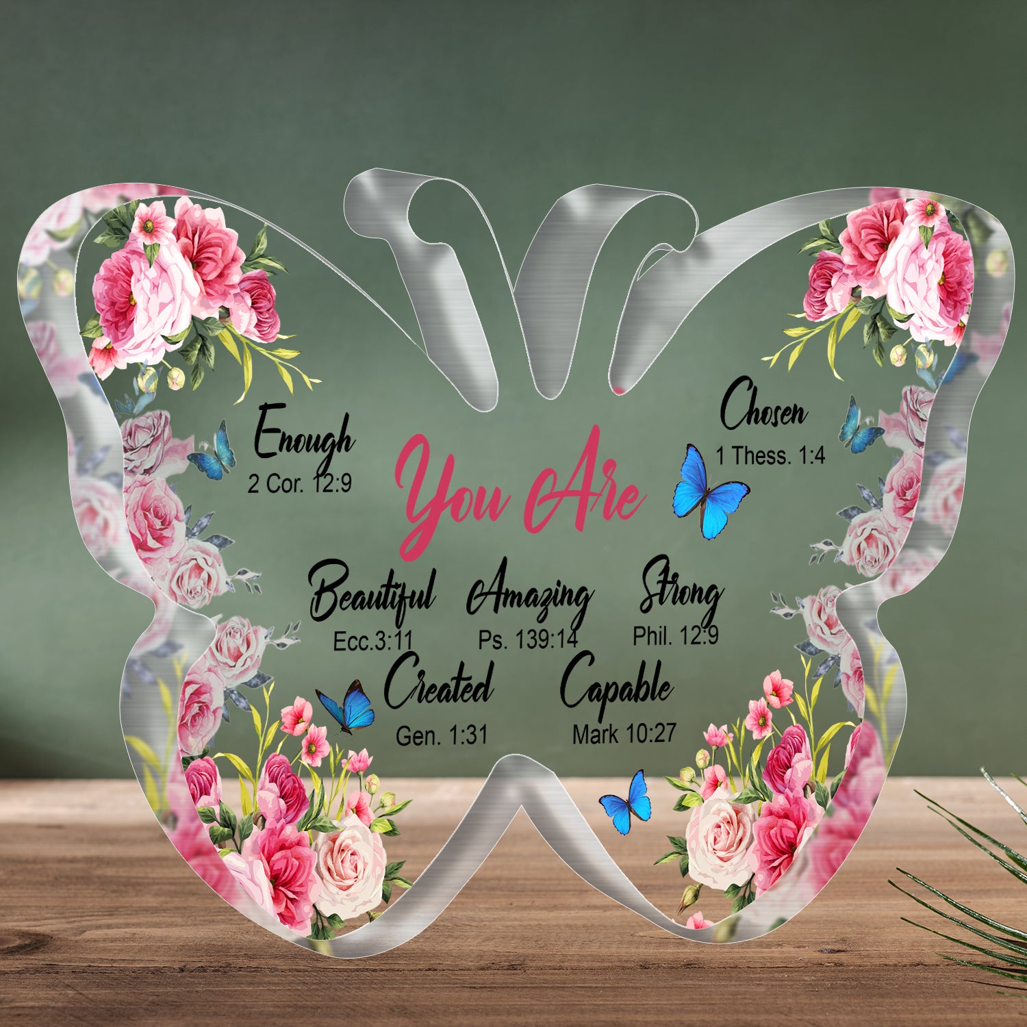 You Are Inspirational Quotes Christian Gift Religious Gift Acrylic Plaque