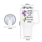 Floral You're Awesome Inspirational Gifts for Women Friends 40Oz Tumbler