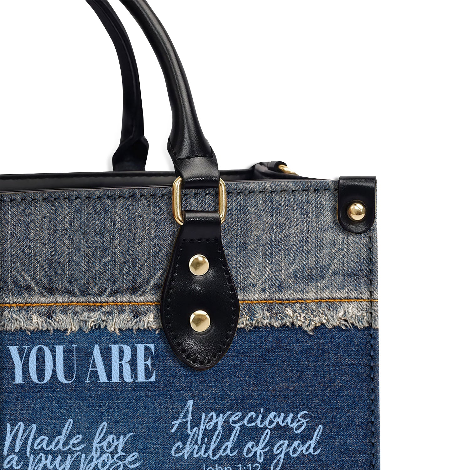 You Are Beautiful Bag Birthday Gift for Women, Christian Gift Leather Handbag