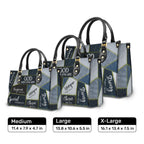 God Says You Are Everlasting Faith Leather Handbag