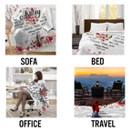 Christian Gifts Blanket Custom Name - Religious Throw Fleece Blanket