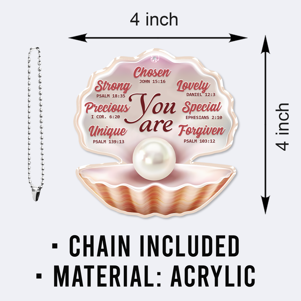 Pearl In Sea Shell You Are 2023 Christmas Ornaments