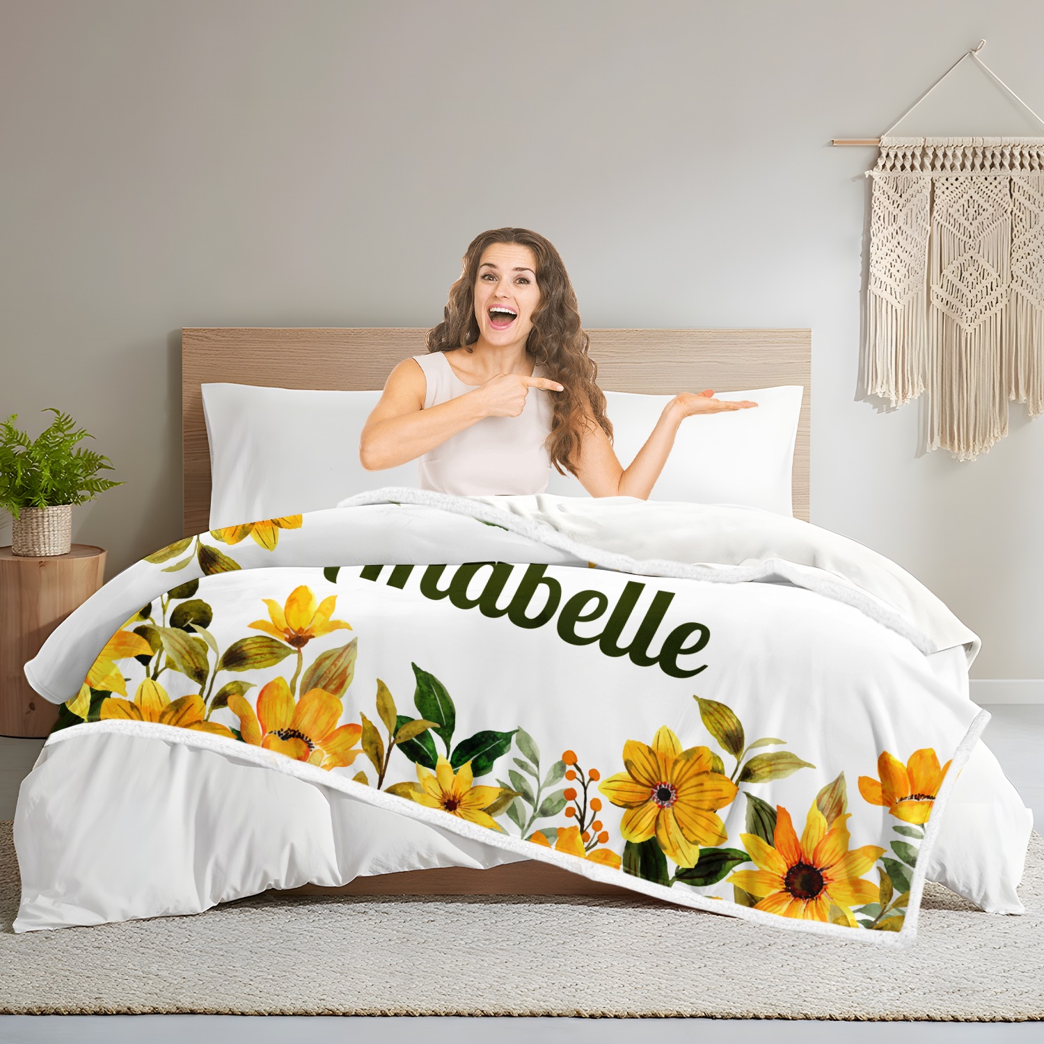 Sunflower You Are Blanket Gifts for Birthday - Birthday gifts - Gifts For Women Birthday Decorations for Girl