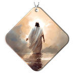 Peace Be Still Christ Walking On Water Christian Ornament Gift Christmas Ornament Car Hanging