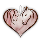 A Girl Who Love Horse Heart Ornament