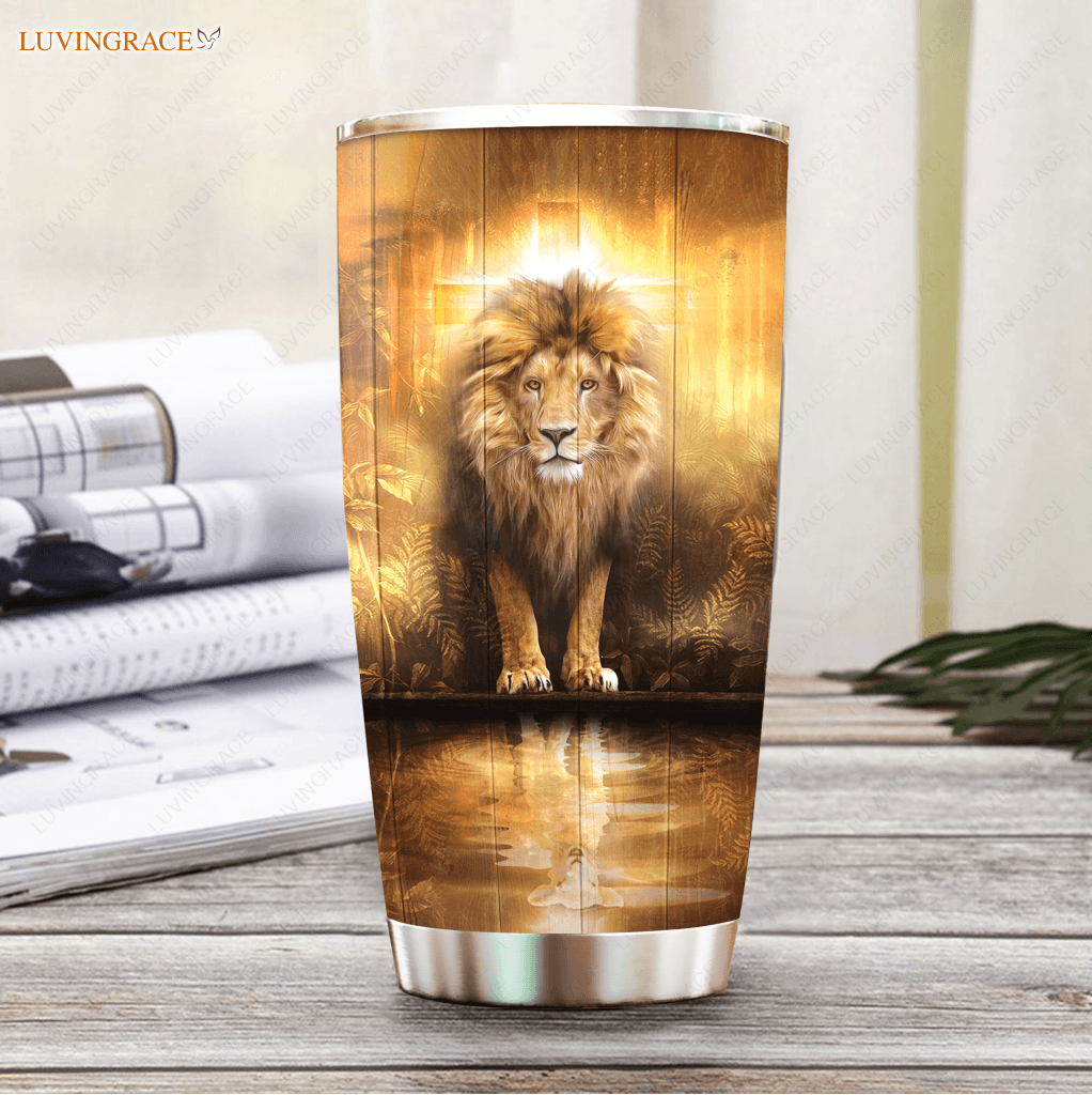 Amazing Lion God Says You Are Personalized Tumbler Tumbler