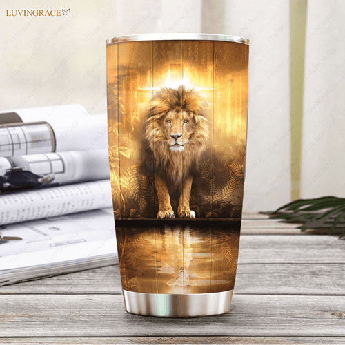 Amazing Lion God Says You Are Personalized Tumbler Tumbler