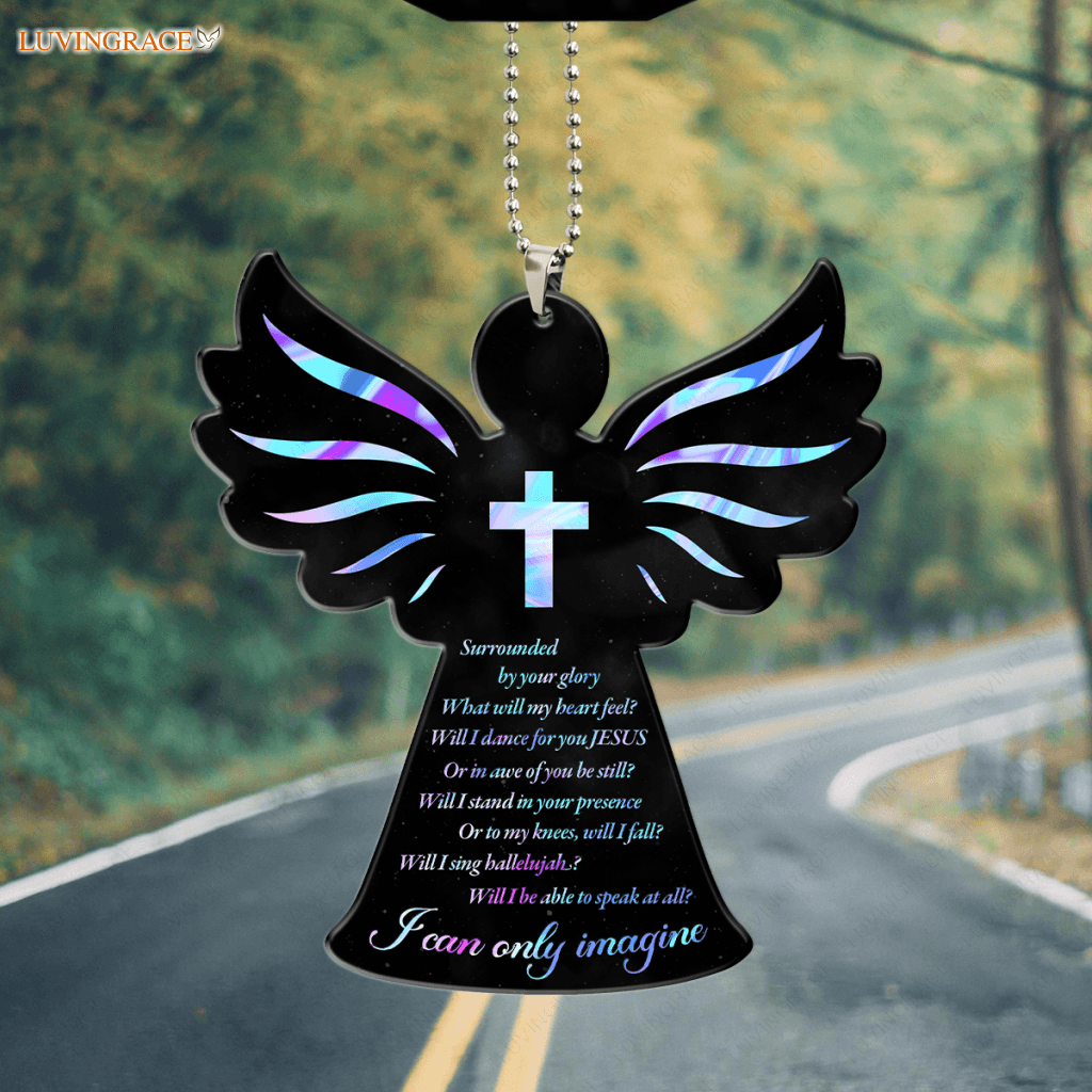 Angel Cross Glory Ornament