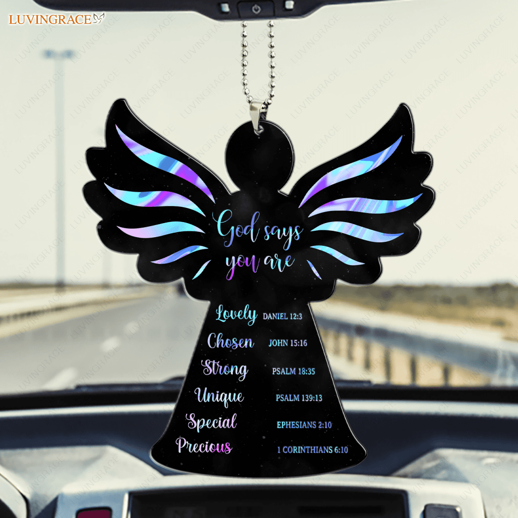 Angel God Says You Are Ornament