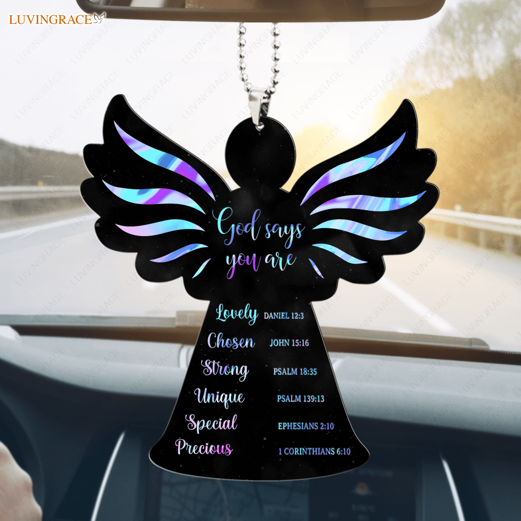 Angel God Says You Are Ornament
