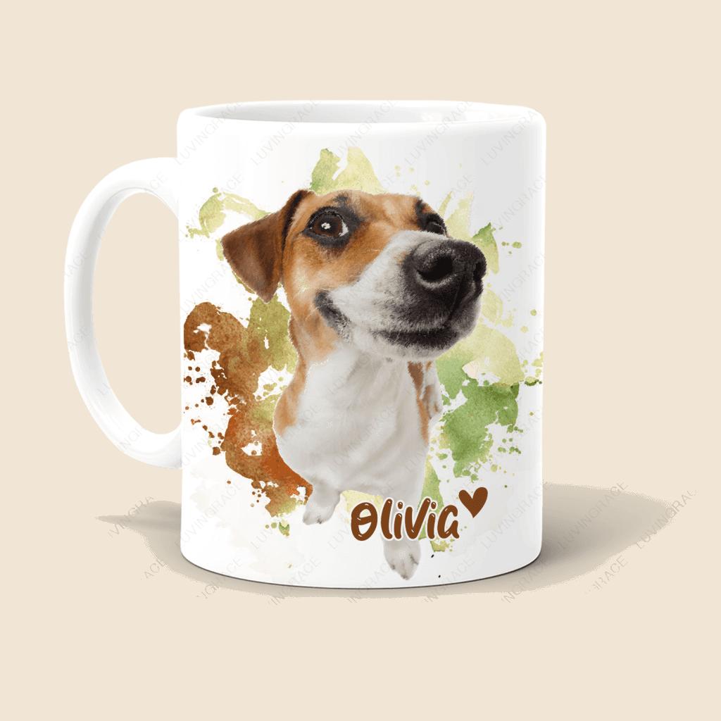 Artistic Masterpiece Pet Mug From Photo - Personalized Custom Mug